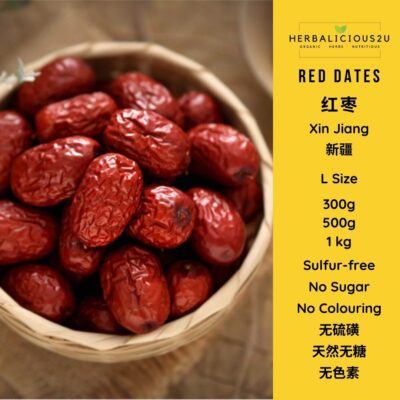 Red Dates Sulfur Free Ready to eat healthy snack malaysia