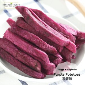 purple potato chips healthy snack