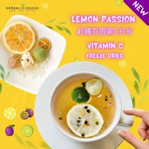 lemon passion vita C fruit juice freeze dried rich in vitamin C drinks 3