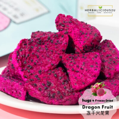 Freeze Dried Dragon Fruit Healthy Snacks Natural Snacks Dried Fruits Vegetables Herbalicious2u 冻干火龙果 天然 健康 零食 无脂肪零食