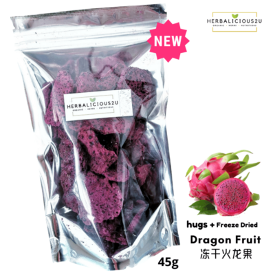 Freeze Dried Dragon Fruit Healthy Snacks Natural Snacks Dried Fruits Vegetables Herbalicious2u 冻干火龙果 天然 健康 零食 无脂肪零食
